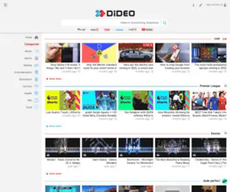 Dideo.ir(Dideo search engine) Screenshot