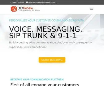 Didforsale.com(Voice SMS SIP TRUNK) Screenshot