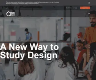 Didi.ac.ae(Get your Bachelor degree in design from DIDI) Screenshot