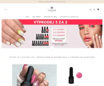 Didier-Lab.cz(Didier Lab CZ) Screenshot