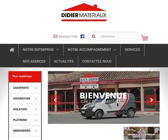 Didier-Materiaux.fr(Didier Mat) Screenshot