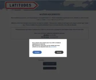 Didierlatitudes.com(Site compagnon FLE Latitudes) Screenshot