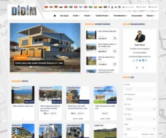 Didimemlak.com(Didim akbük satılık yazlıklar) Screenshot