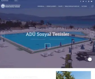 Didimsosyaltesisler.com(Aydın Adnan Menderes Üniversitesi Didim Sosyal Tesisleri) Screenshot