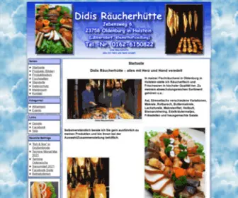 Didis-Raeucherhuette.de(Didis Räucherhütte) Screenshot