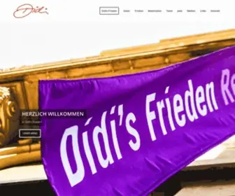 Didisfrieden.ch(Restaurant Didi’s Frieden) Screenshot
