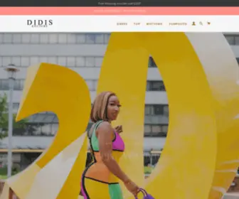 Didiskouture.com(Didis kouture) Screenshot