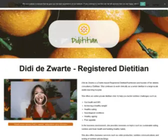 Didititian.com(Didi de Zwarte) Screenshot