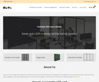 Didivivi.com(Didivivi-Room Dividers online store) Screenshot