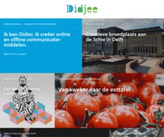 Didjee.nl(Webdesign in Maastricht en Zuid) Screenshot