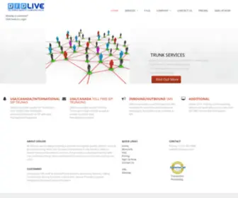 Didlive.com(USA VOIP DID Service Provider) Screenshot