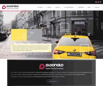 Didonatospa.it(Italian Family Company) Screenshot