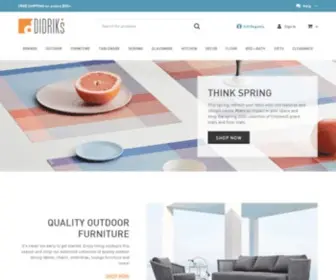 Didriks.com(Outdoor Furniture) Screenshot