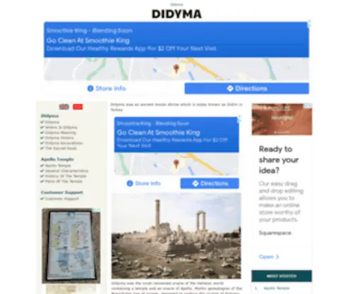 Didyma.com(Didyma Turkey) Screenshot