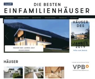 Die-Besten-Einfamilienhaeuser.de(Die besten Einfamilienhäuser) Screenshot
