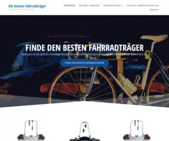 Die-Besten-Fahrradtraeger.de(Fahrradträger) Screenshot