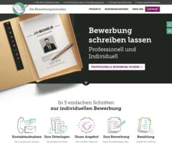 Die-Bewerbungsschreiber.de(Bewerbung schreiben lassen) Screenshot
