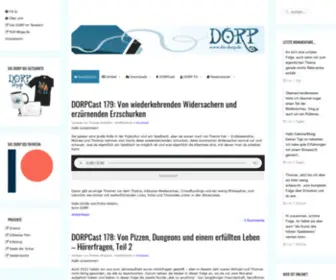 Die-Dorp.de(Hauptmenü) Screenshot