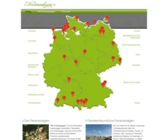 Die-Ferienanlagen.de(Feriendörfer) Screenshot