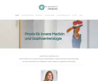 Die-Gastropraxis.de(Die gastropraxis FREIBURG) Screenshot