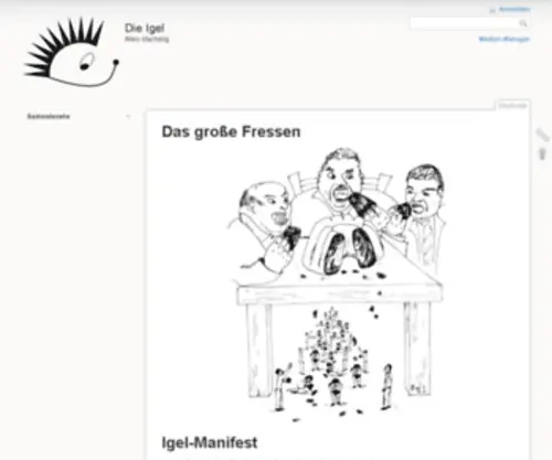 Die-Igel.org(Die Igel) Screenshot