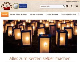 Die-Kerze.de(Kerzen) Screenshot