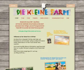 Die-Kleinefarm.de(Abenteuer auf der Cowboy Ranch) Screenshot