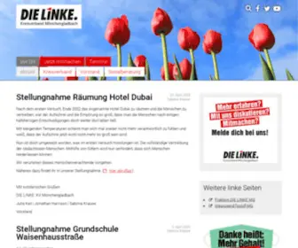Die-Linke-MG.de(Mönchengladbach) Screenshot