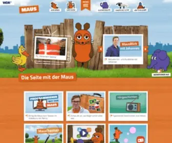 Die-Maus.de(Die Seite mit der Maus) Screenshot