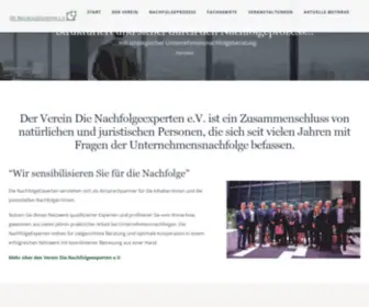 Die-Nachfolgeexperten.de(Die NachfolgeExperten) Screenshot