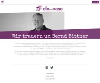 Die-Oase.info(Willkommen auf) Screenshot