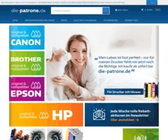 Die-Patrone.de(Startseite) Screenshot