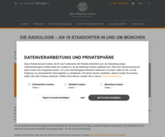 Die-Radiologie.de(Radiologische Praxisgemeinschaft mit 12 Standorten) Screenshot