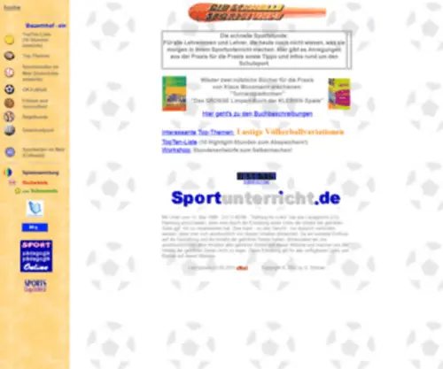 Die-SChnelle-Sportstunde.de(Die SChnelle Sportstunde) Screenshot