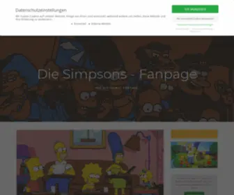 Die-Simpsons.de(Die Simpsons) Screenshot