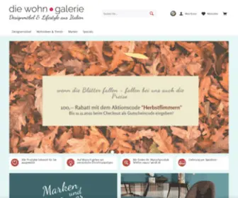 Die-Wohn-Galerie.de(Die Wohn Galerie) Screenshot