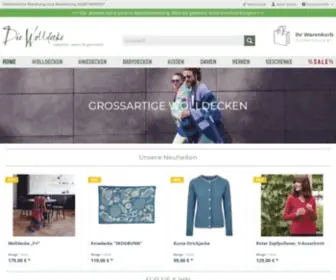 Die-Wolldecke.de(Die Wolldecke) Screenshot