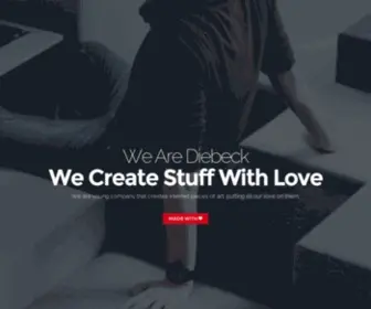 Diebeck.com(Creating Stuff With Love) Screenshot