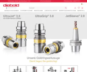 Diebold-Shop.de(Diebold Goldring Werkzeuge Shop) Screenshot