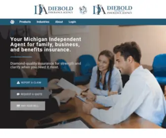 Dieboldinsurance.com(Diebold Insurance) Screenshot