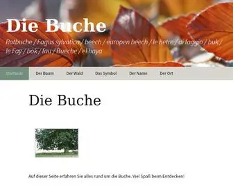 Diebuche.com(Die Buche) Screenshot