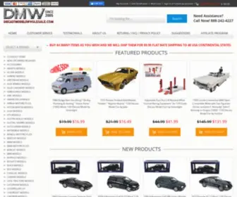 Diecastmodelswholesale.com("We offer diecast model cars) Screenshot