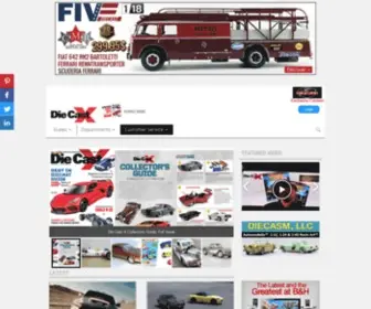 DiecastXmagazine.com(Diecast model cars) Screenshot