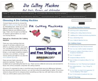 Diecuttingmachine.net(Die cutting machine) Screenshot