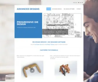 Diedesigner.com(Advanced Designs) Screenshot