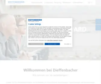 Dieffenbacher.com(Dieffenbacher Maschinen) Screenshot