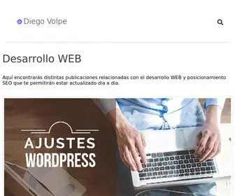 Diegovolpe.com(Tips SEO) Screenshot