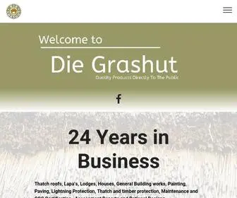 Diegrashut.co.za(Die Grashut) Screenshot