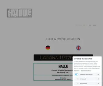 Diehalletor2.org(Club & Eventlocation) Screenshot