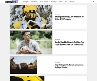 Diehardsport.com(Sports blog w/ Michigan athletics focus Diehardsport) Screenshot